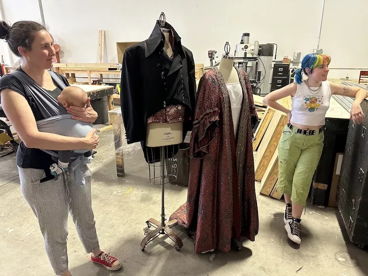Behind the scenes in the costume shop for Opera Orlando&rsquo;s Tosca